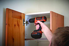 Carica l&#39;immagine nel visualizzatore di Gallery, BLACK+DECKER BDCDD12-QW Trapano/avvitatore compatto 10.8V - 1.5AH 1 Batteria - Ilgrandebazar
