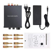Carica l&#39;immagine nel visualizzatore di Gallery, Proster 50W Amplificatore Audio Stereo con Alimentatore Mini HiFi Amp 2...