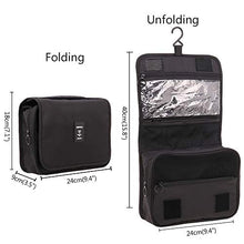 Carica l&#39;immagine nel visualizzatore di Gallery, Freelynn Beauty Case da Viaggio Appendibile Borsa Toilette Donna Stell Blu - Ilgrandebazar