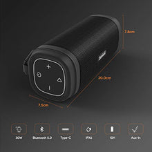 Carica l&#39;immagine nel visualizzatore di Gallery, Cassa Bluetooth 5.0, Zamkol Altoparlante Portatile 30W, Nero