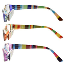 Carica l&#39;immagine nel visualizzatore di Gallery, Eyekepper 3 Pack Ladies occhiali da lettura 2.00 Strength, 3 Pezzi Striscia - Ilgrandebazar