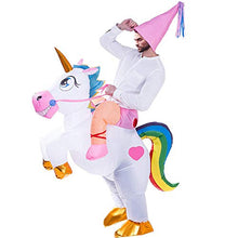 Carica l&#39;immagine nel visualizzatore di Gallery, Tacobear Adulto Gonfiabile Unicorno Costume per Halloween...