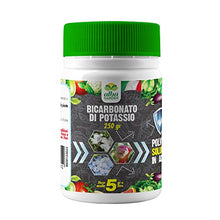 Carica l&#39;immagine nel visualizzatore di Gallery, Albagarden - Bicarbonato Di Potassio Bio Per Agricoltura Naturale E Piante - Disacidan Effetto Fungicida Contro Oidio Muffa Grigia Peronospora Monilia Ticchiolatura Bolla Del Pesco Marciume X 250 Gr