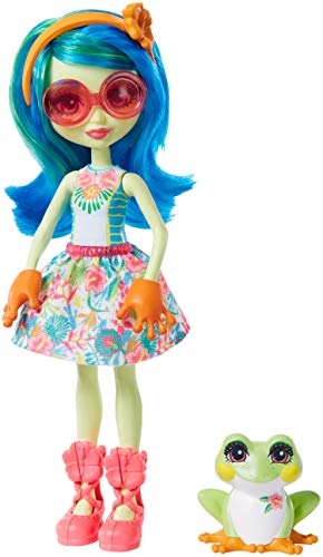 Enchantimals- Tamika e la Rana, Bambola 15 cm con Accessori, Giocattolo per... - Ilgrandebazar