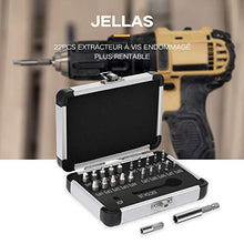 Carica l&#39;immagine nel visualizzatore di Gallery, Estrattore di viti Jellas, 22PCS Set Estrattori con Punte e di... - Ilgrandebazar