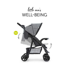Carica l&#39;immagine nel visualizzatore di Gallery, Hauck Passeggino Shopper Neo 2 - Passeggino Compatto dalla Nascita fino a 25 kg - Passeggino Pieghevole con 2 Portabibite, Reclinabile con Finestrina - Grande Cesto Portaoggetti - Grigio