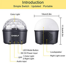Carica l&#39;immagine nel visualizzatore di Gallery, CHOELF Luci Discoteca LED, Palla da e Luce Notturna con... - Ilgrandebazar