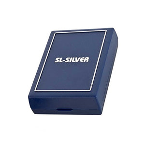 SL – Silver 2 paia di orecchini per bambini a forma unicorno e Pink-pink
