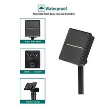 Carica l&#39;immagine nel visualizzatore di Gallery, Catena Luminosa Solare - 40 LED 8M/26.3FT Luci Decorative Bianco Caldo