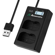 Carica l&#39;immagine nel visualizzatore di Gallery, Powerextra - Caricabatteria Dual USB con display LCD, funziona con...