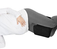 Carica l&#39;immagine nel visualizzatore di Gallery, bonmedico Cuscino Ergonomico per Ginocchio e Gambe, in Memory Nero - Ilgrandebazar