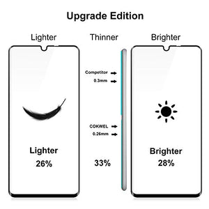 COKWEL [3 Pezzi] Pellicola Protettiva Compatibile con Huawei P30 Pro, Vetro... - Ilgrandebazar