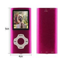 Carica l&#39;immagine nel visualizzatore di Gallery, Ueleknight MP3/ MP4 Player con Scheda Micro SD da 16 GB,Lettore Musicale Pink