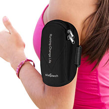 Carica l&#39;immagine nel visualizzatore di Gallery, Simptech - Porta Cellulare Telefono da Corsa Fascia Braccio Smartphone Nero