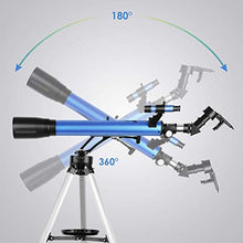 Carica l&#39;immagine nel visualizzatore di Gallery, TELMU Telescopio Astronomico GS700/60, Ingrandimento (117x e 28x), Oculare...