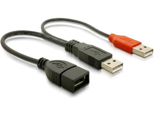 Link R10019 Sdoppiatore USB-A Femmina, 2 x a Maschio, 22.5 cm - Ilgrandebazar