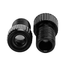 Carica l&#39;immagine nel visualizzatore di Gallery, QKURT Adattatore da 4pcs Presta a Schrader Bike Valve Adaptor, in Alluminio...