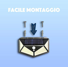 Carica l&#39;immagine nel visualizzatore di Gallery, JP-LED Luce Solare Da Esterno Led Con Sensore Di Movimento【Alta...
