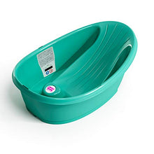Carica l'immagine nel visualizzatore di Gallery, OKBABY Onda Baby - Vaschetta Compatta per il Bagnetto del Neonato Turchese
