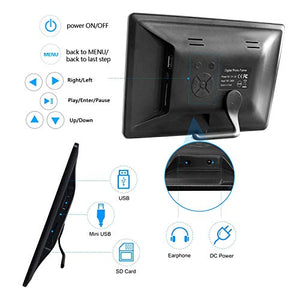 YENOCK - Cornice digitale per foto da 20,3 cm 1280 x 800 ad alta 8.2" IPS
