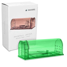 Carica l&#39;immagine nel visualizzatore di Gallery, Navaris 2X Trappola per Topi e Piccoli roditori - Set trappole catturare...