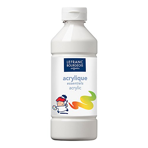 Lefranc Bourgeois Acrilico - gli Essenziali - 500ml - Bianco - Ilgrandebazar
