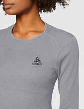 Carica l'immagine nel visualizzatore di Gallery, Odlo, Biancheria Intima a Maniche Lunghe Crew Neck Warm S, Grey Melange - Ilgrandebazar