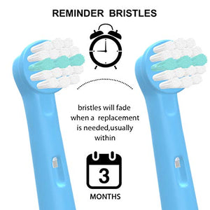 Testine spazzolino elettrico per bambini Oral B spazzole di 16PCS - Ilgrandebazar