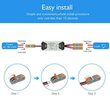 Carica l&#39;immagine nel visualizzatore di Gallery, eMylo Smart WiFi Interruttore luce Relè wireless 220V 2 1 pack - Ilgrandebazar