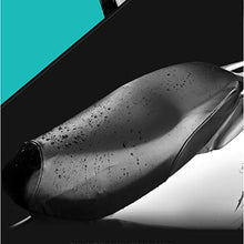 Carica l&#39;immagine nel visualizzatore di Gallery, Vosarea Coprisedile per Ciclismo e Moto Impermeabile in Pelle, Sella XL, Nero - Ilgrandebazar