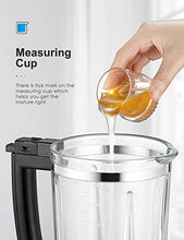 Carica l&#39;immagine nel visualizzatore di Gallery, Frullatore 700W Vetro Multifunzione per Frullati e Smoothie,... - Ilgrandebazar