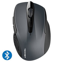 Carica l&#39;immagine nel visualizzatore di Gallery, TECKNET Mouse Bluetooth Wireless per Windows e Mac, 2600DPI, Grey