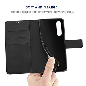 Simpeak Custodia Compatibile per Samsung Galaxy A50 A50S A30S, Cover Nero