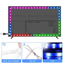 Carica l'immagine nel visualizzatore di Gallery, Teaisiy Striscia LED 5M, Strisce 5050 RGB 16.4ft con 5M/16.4ft
