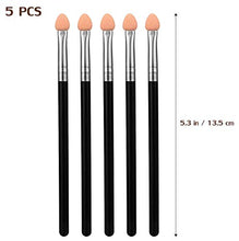 Carica l&#39;immagine nel visualizzatore di Gallery, Lurrose 5pcs ombretto spazzole doppio colore gomma spugna trucco pennelli...