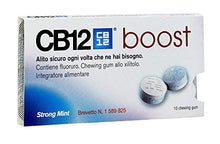 Carica l&#39;immagine nel visualizzatore di Gallery, CB12 Boost Strong Mint Gomme da Masticare per Prevenire l&#39;Alito Cattivo e...