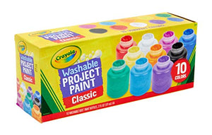 Crayola-I Lavabilissimi Tempere Lavabili in Barattolini Multicolore - Ilgrandebazar