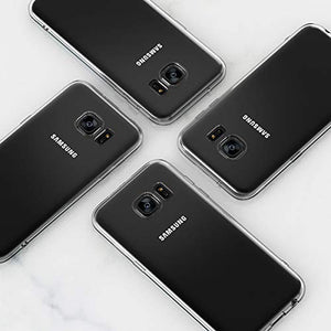 NEW'C Cover per Samsung Galaxy S7, Custodia Gel Trasparente Morbida Silicone...