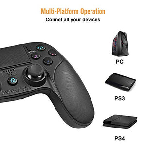 Gamepad Wireless,CamKing Game Controller for Joystick Playstation 4 Gioco...