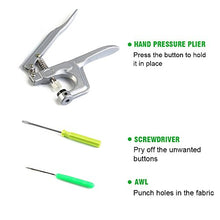 Carica l&#39;immagine nel visualizzatore di Gallery, SUNTATOP Pinze a Scatto + Set 360 Bottoni in Resina T5 a Pressione... - Ilgrandebazar