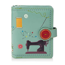 Carica l&#39;immagine nel visualizzatore di Gallery, Shagwear portafoglio per giovani Kit Da Cucito Turchese Chiaro/ Sewing Needs - Ilgrandebazar