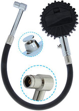 Carica l&#39;immagine nel visualizzatore di Gallery, VERGO Manometro Pressione Digitale per Pneumatici Tubo Flessibile Rinforzato...