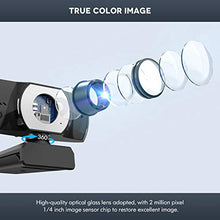 Carica l&#39;immagine nel visualizzatore di Gallery, ieGeek Webcam per PC con Microfono, Full HD 1080P Videocamera Web USB per...