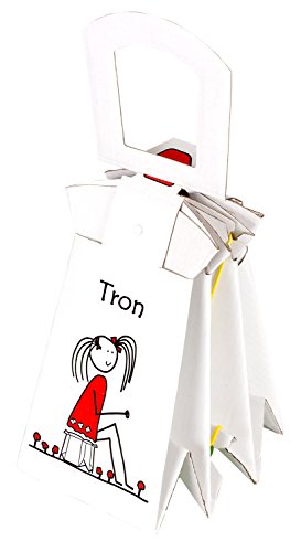 Vasino da viaggio usa e getta monouso biodegradabile per bambini, tron