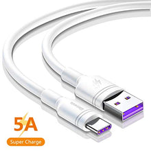 Carica l'immagine nel visualizzatore di Gallery, 5A Cavo Type C Caricabatterie C/Fast Charger per Huawei Mate 9,Huawei 2M
