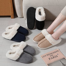 Carica l'immagine nel visualizzatore di Gallery, JOMIX Pantofole Donna Invernali Comode Ciabatte Ragazza Pelose Calde Ciabatte Pelliccia Sintetica Memory Foam Morbide Tomaia Scamosciata MD7210 (Beige, 41)