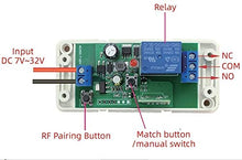 Carica l&#39;immagine nel visualizzatore di Gallery, MHCOZY Modulo di relè Wireless Smart Switch wireless, 7-32V con cassa - Ilgrandebazar