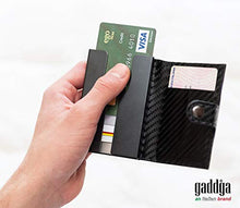 Carica l'immagine nel visualizzatore di Gallery, Portafoglio Porta Carte di Credito Uomo gaddga, Antifrode 9,5 x 6,5 x 1,6 cm