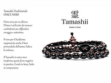Carica l&#39;immagine nel visualizzatore di Gallery, Bracciale Tibet Tamashii in Onice nero MainApps - Ilgrandebazar