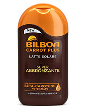 Carica l&#39;immagine nel visualizzatore di Gallery, Bilboa Carrot Plus Latte Solare Super Abbronzante - 200 ml